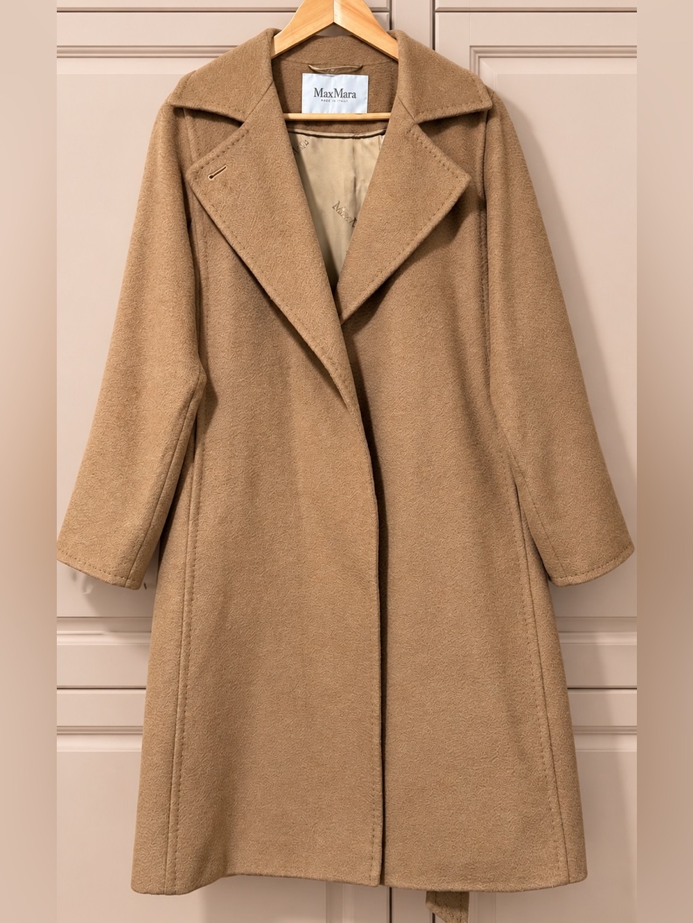 MaxMara Manuela Icon Coat - Camel size 34